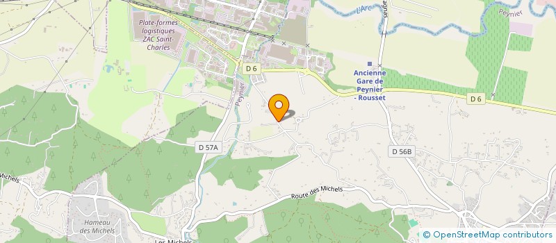 localisation de l'entreprise DSAA  PEYNIER