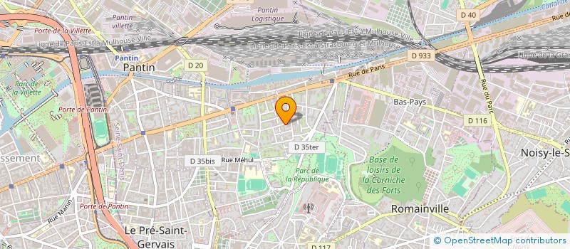 localisation de l'entreprise DSAM CONSULTING à PANTIN