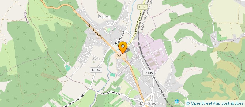 localisation de l'entreprise DSAR INDUSTRIES  ESPERE