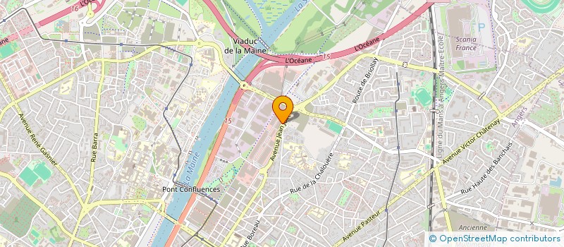 localisation de l'entreprise DSAT SERVICES à ANGERS