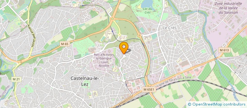 localisation de l'entreprise DSB à CASTELNAU-LE-LEZ