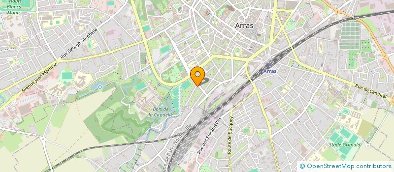 localisation de l'entreprise DSB à ARRAS
