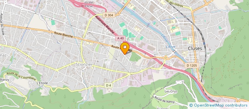 localisation de l'entreprise DSB à SCIONZIER