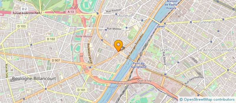 localisation de l'entreprise DSB  PARIS