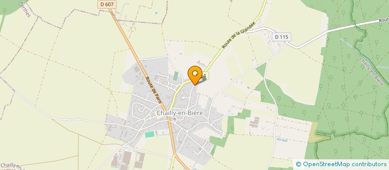 localisation de l'entreprise DSB-EXPERTISE  CHAILLY-EN-BIERE