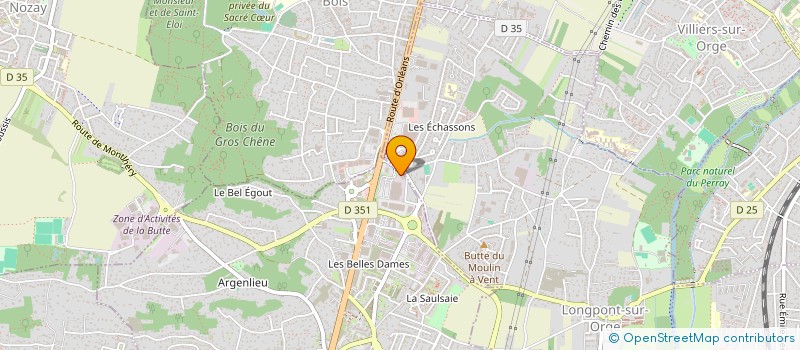 localisation de l'entreprise DSB MACONNERIE  MONTLHERY