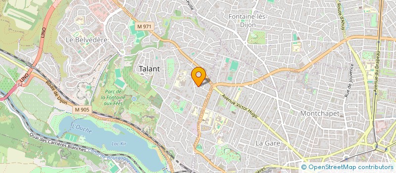 localisation de l'entreprise DSB MALOUZO  TALANT