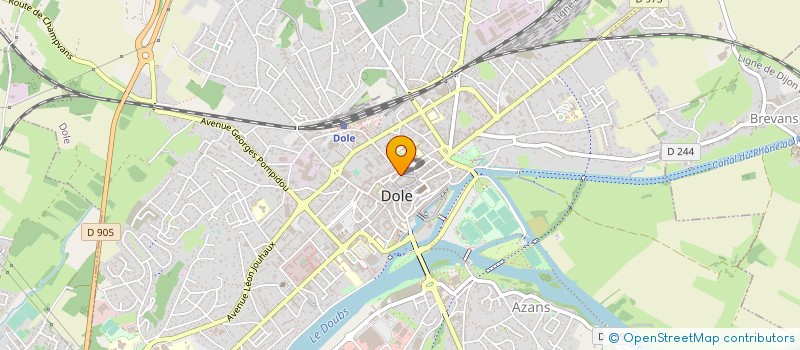 localisation de l'entreprise DSB MARIAGE à DOLE