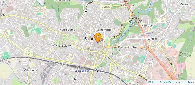 localisation de l'entreprise DSB27 à SAINT-BRIEUC