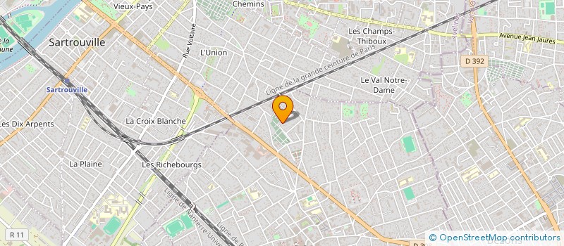 localisation de l'entreprise DSBCP AND CO  HOUILLES