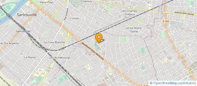 localisation de l'entreprise DSBCP SG  SAINT-GERMAIN-EN-LAYE