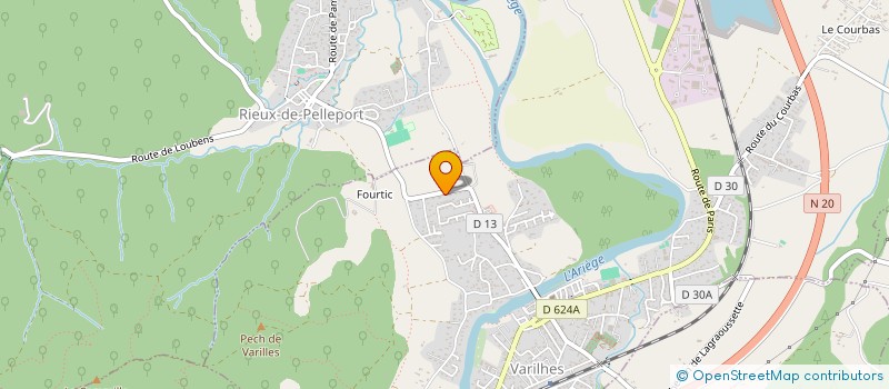 localisation de l'entreprise DSBMIL à VARILHES