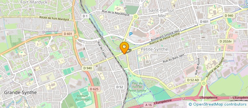 localisation de l'entreprise DSBTC à DUNKERQUE