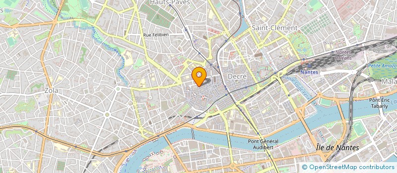 localisation de l'entreprise DSC à NANTES