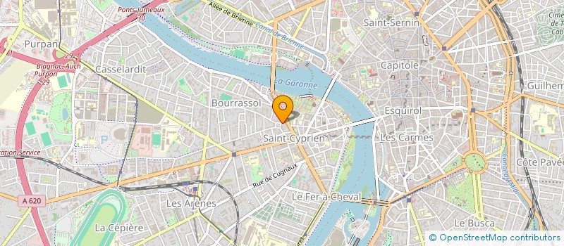 localisation de l'entreprise DSC à TOULOUSE