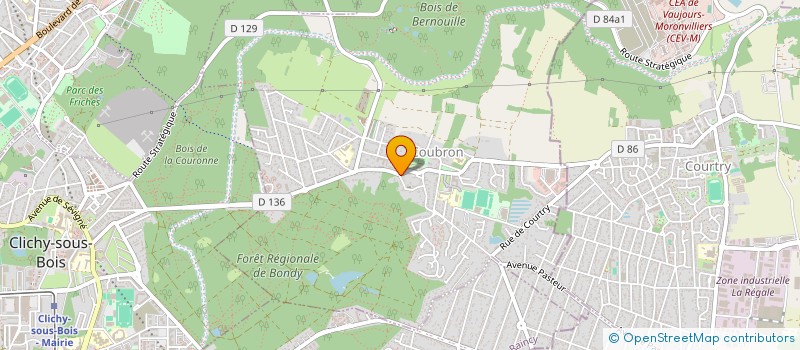 localisation de l'entreprise DSC à MONTFERMEIL