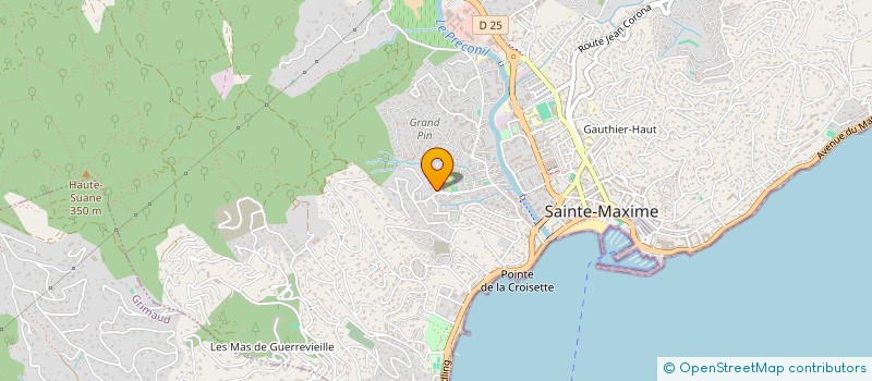 localisation de l'entreprise DSC à SAINTE-MAXIME