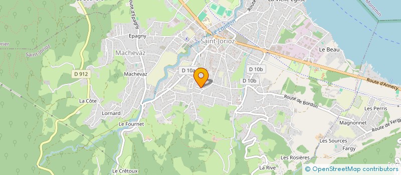 localisation de l'entreprise DSC à SAINT-JORIOZ
