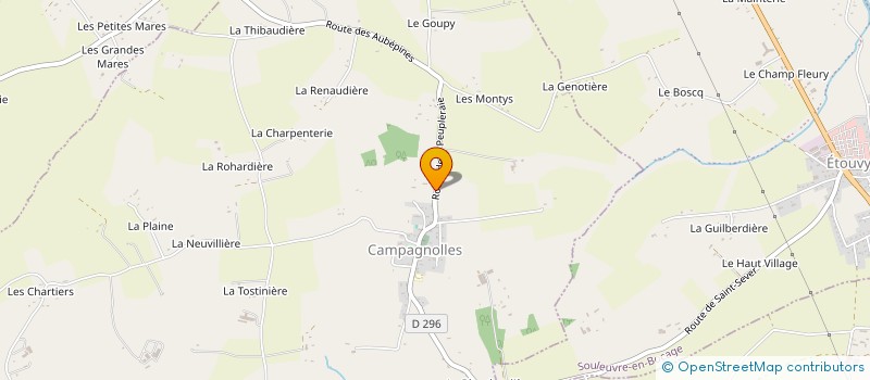 localisation de l'entreprise DSC à CAMPAGNOLLES