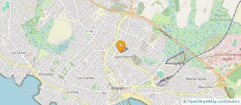 localisation de l'entreprise DSC  ROYAN