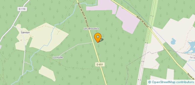 localisation de l'entreprise DSC AYGUEMORTE LES GRAVES  HOSTENS