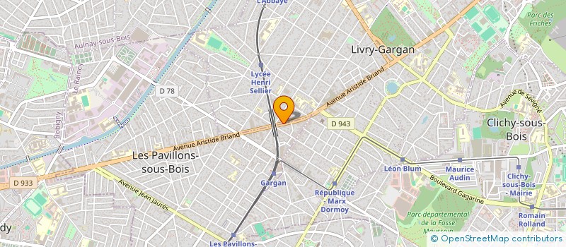 localisation de l'entreprise DSC BATIMENTS  LIVRY-GARGAN