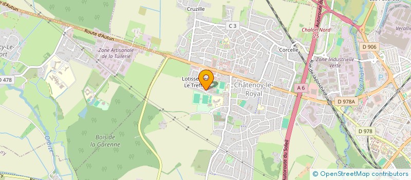 localisation de l'entreprise DSC CHAUFFAGE  CHATENOY-LE-ROYAL