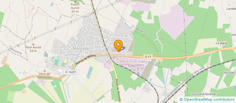 localisation de l'entreprise DSC DISTRIBUTION  MONTADY