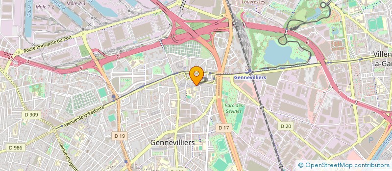 localisation de l'entreprise DSC INDUSTRIES  GENNEVILLIERS