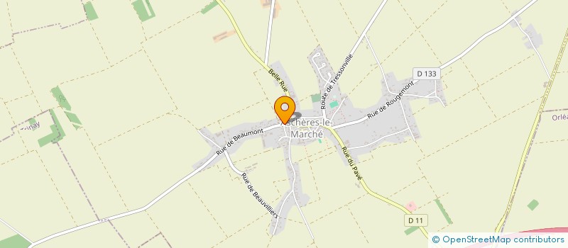 localisation de l'entreprise DSC MENUISERIE ISOLATION  ASCHERES-LE-MARCHE