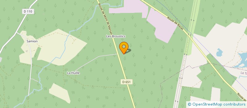 localisation de l'entreprise DSC MUSE  HOSTENS