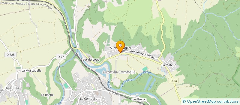 localisation de l'entreprise DSC PRO CONFORT  AUZAT-LA-COMBELLE