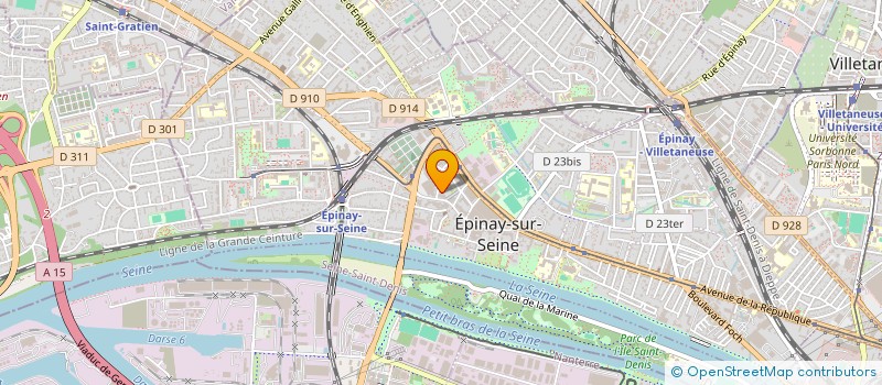 localisation de l'entreprise DSC TRANSPORT à EPINAY-SUR-SEINE