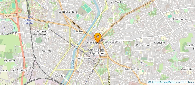 localisation de l'entreprise DSCM à LE MANS