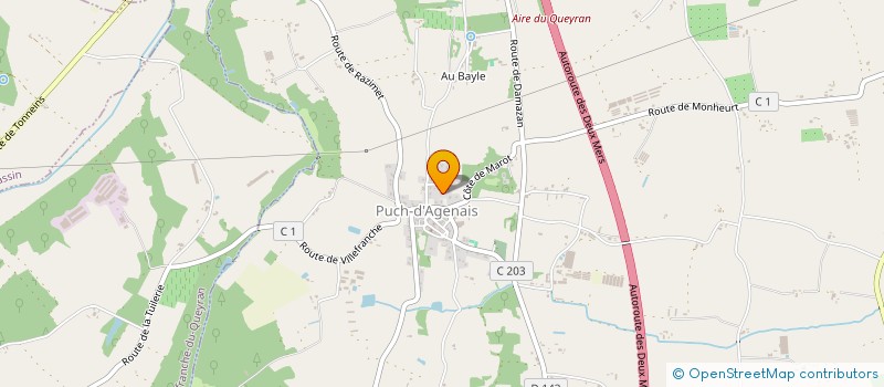 localisation de l'entreprise DSCTR  PUCH-D'AGENAIS