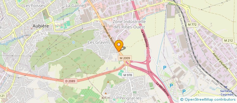 localisation de l'entreprise DSD 63 S  AUBIERE