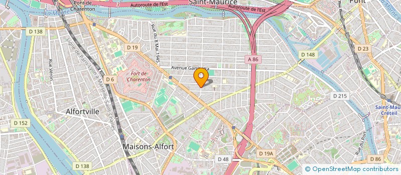 localisation de l'entreprise DSD à MAISONS ALFORT