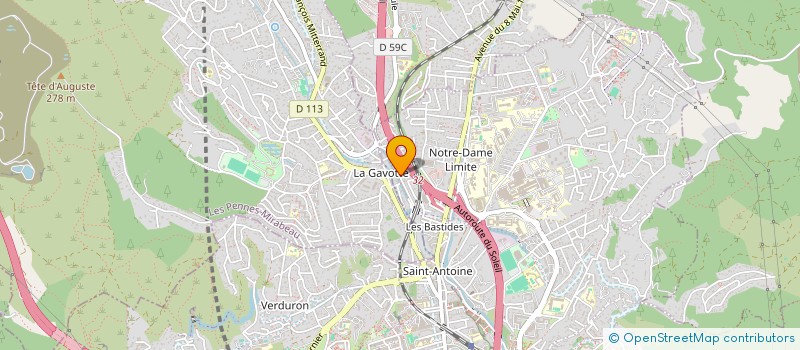 localisation de l'entreprise DSD  MARSEILLE