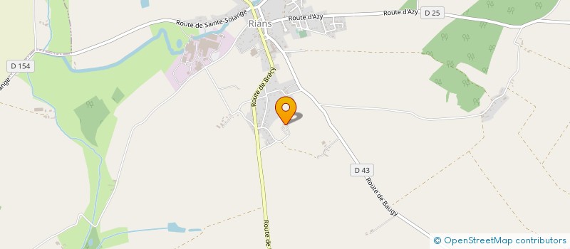 localisation de l'entreprise DSD  RIANS