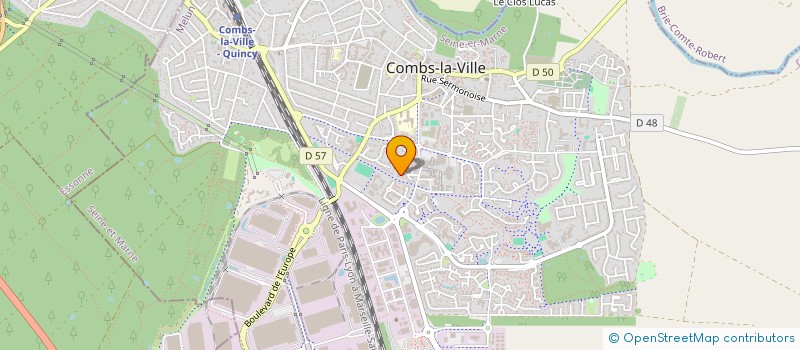 localisation de l'entreprise DSD à COMBS-LA-VILLE