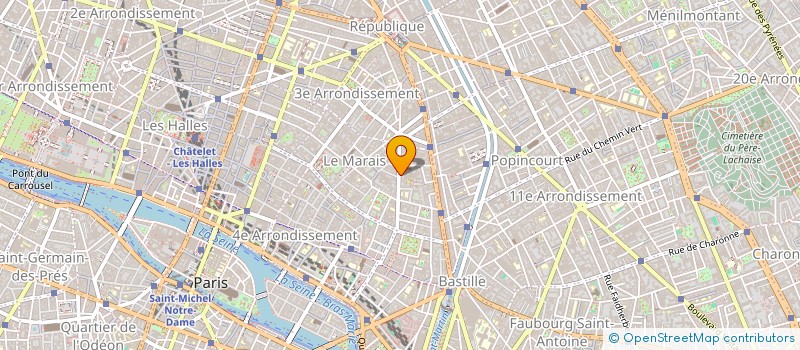 localisation de l'entreprise DSD  PARIS