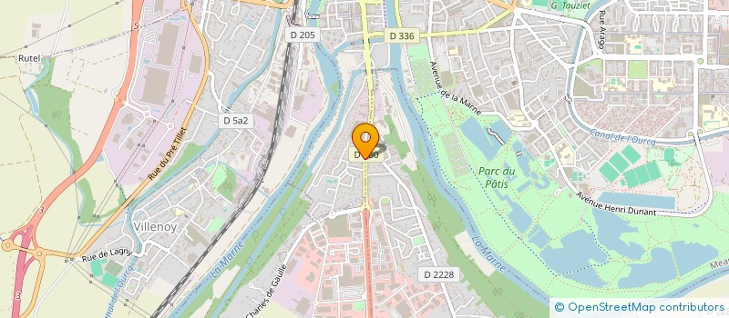 localisation de l'entreprise DSD à MEAUX