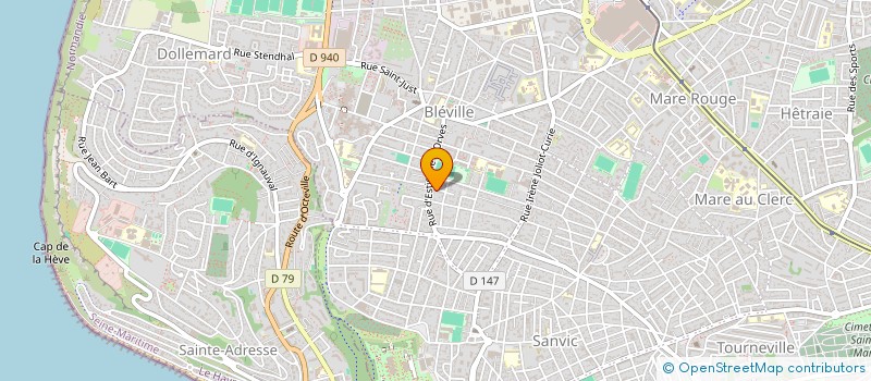 localisation de l'entreprise DSD ET FILS à LE HAVRE