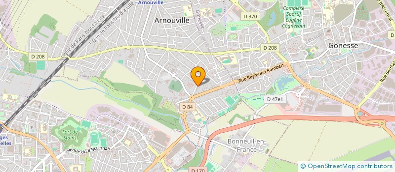 localisation de l'entreprise DSD HOLDING  ARNOUVILLE