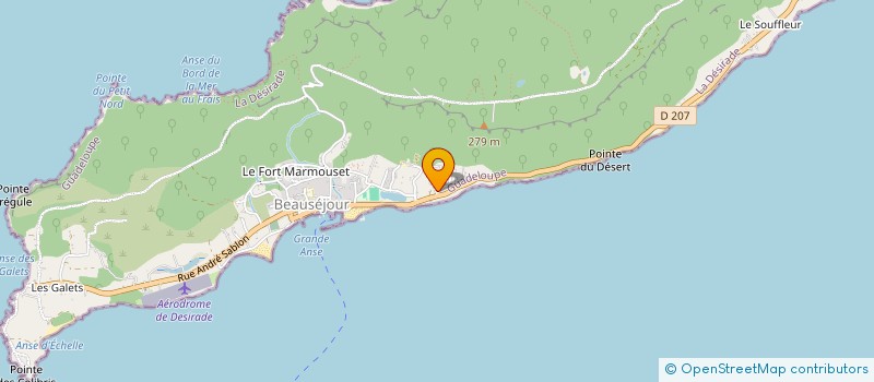 localisation de l'entreprise DSD LOC à LA DESIRADE