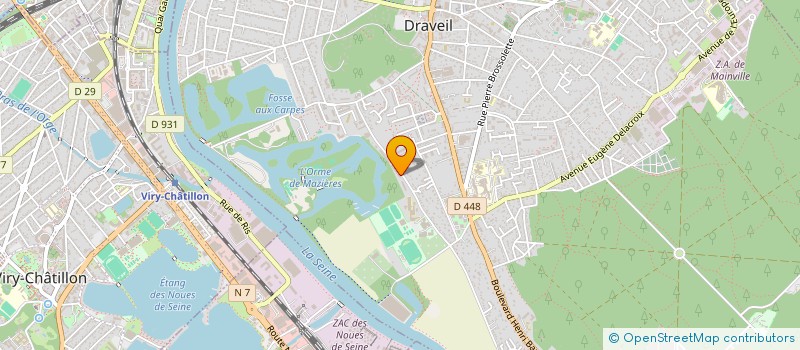 localisation de l'entreprise DSD PARE BRISE  DRAVEIL