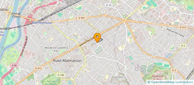 localisation de l'entreprise DSD RENOV  CROISSY-SUR-SEINE