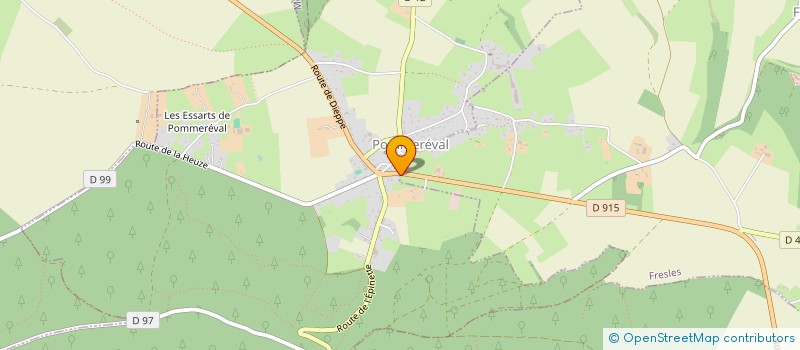 localisation de l'entreprise DSD TP  POMMEREVAL