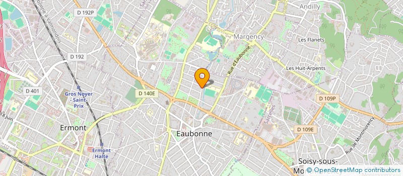 localisation de l'entreprise DSDL. PETCHIKOWSKY à EAUBONNE