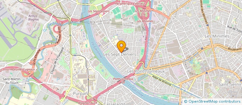 localisation de l'entreprise DSDP à TOULOUSE